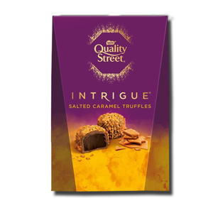 Nestlé Quality Street Intrigue Salted Caramel Truffles Carton 200g Nestlé Quality Street Intrigue Salted Caramel Truffles Carton 200g
