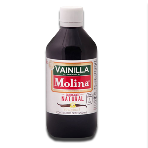 Vainilla Molina Saborizante Natural Baunilha 250ml Vainilla Molina Saborizante Natural Baunilha 250ml