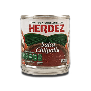 Herdez Salsa Chilpotle Can 210g Herdez Salsa Chilpotle Can 210g