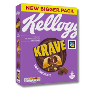Kellogg's Milk Chocolate Krave 410g Kellogg's Milk Chocolate Krave 410g