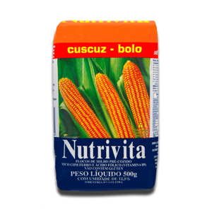 Nutrivita Flocos de Milho para Cuscuz 500g