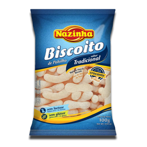 Nazinha Biscoito Polvilho Tradicional 100g Nazinha Biscoito Polvilho Tradicional 100g