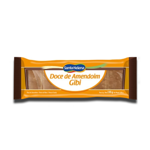 Santa Helena Doce de Amendoim Gibi 110g Santa Helena Doce de Amendoim Gibi 110g