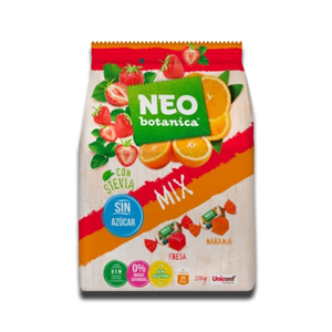 Uniconf Neo Botanica Gomas Mix de Morango e Laranja 200g Uniconf Neo Botanica Gomas Mix de Morango e Laranja 200g