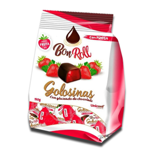 Uniconf Bon roll Choconolas Morango 150g Uniconf Bon roll Choconolas Morango 150g