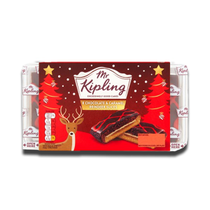 Mr. Kipling Chocolate & Caramel Reindeer Slices 264g Mr. Kipling Chocolate & Caramel Reindeer Slices 264g