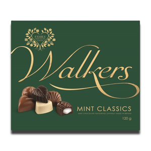 Walkers Mint Classics Britain Chocolate 120g Walkers Mint Classics Britain Chocolate 120g