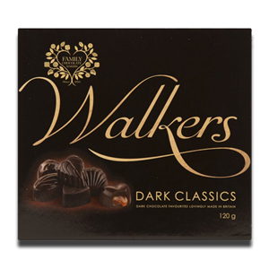 Walkers Dark Classics Britain Chocolate 120g