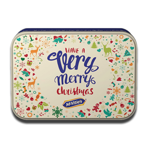 Mcvitie's Verry Merrys Christmas Tin Biscuits 850g