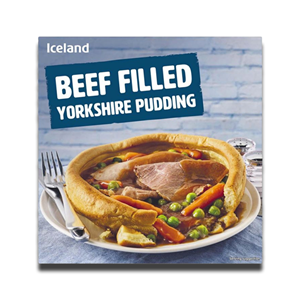 Iceland Beef Filled Yorkshire Puddings 320g
