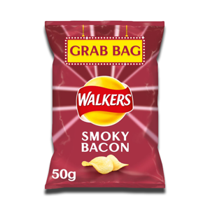 Walkers Crisps Smoky Bacon 50g Walkers Crisps Smoky Bacon 50g