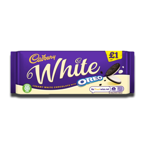 Cadbury White Oreo Chocolate Bar 120g
