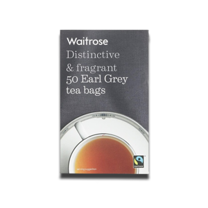 Waitrose Earl Grey Tea Bags 50's Waitrose Earl Grey Tea Bags 50's