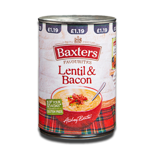 Baxters Soup Lentil & Bacon 400g