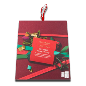 Waitrose Christmas Fruited Panettone 500g Waitrose Christmas Fruited Panettone 500g