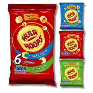 Hula Hoops Variety Pack 6x24g