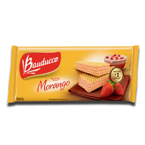 Bauducco Wafer Morango 78g