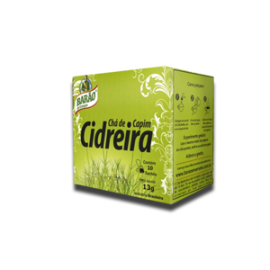 Barão Chá Capim Cidreira 10x13g Barão Chá Capim Cidreira 10x13g