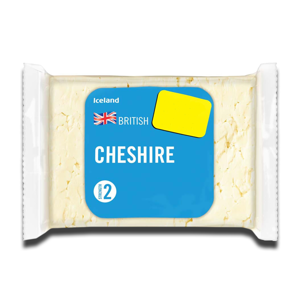Iceland Cheshire Cheese White 220g Iceland Cheshire Cheese White 220g