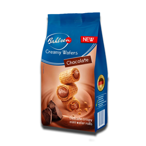 Bahlsen Creamy Wafers Chocolate 75g Bahlsen Creamy Wafers Chocolate 75g