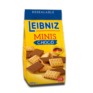 Leibniz Minis Butter Choco Biscuit 100g Leibniz Minis Butter Choco Biscuit 100g