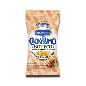 Santa Helena Amendoim Crokissimo Frango a Passarinho 90g Santa Helena Amendoim Crokissimo Frango a Passarinho 90g