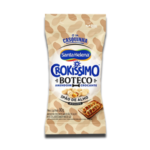 Santa Helena Amendoim Crokissimo Pao De Alho 90g Santa Helena Amendoim Crokissimo Pao De Alho 90g