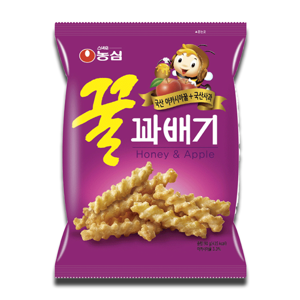 Nongshim Honey & Apple Flavored Twist Snack 75g