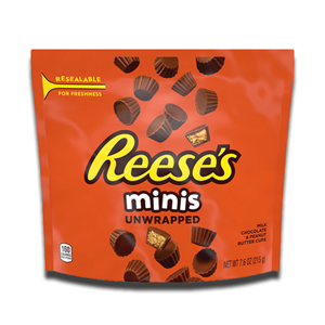 Reese's Peanut Butter Cups Minis Unwrapped 120g
