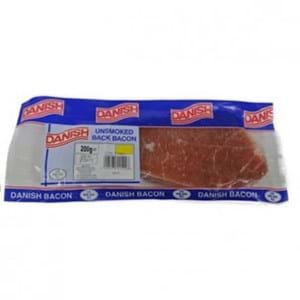 Unsmoked Back Bacon 200g