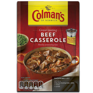 Colmans Beef Casserole Mix 40g Colmans Beef Casserole Mix 40g