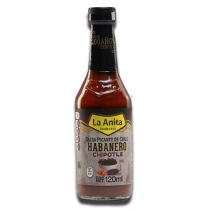 La Anita Chile Habanero Chipotle Sauce 150ml La Anita Chile Habanero Chipotle Sauce 150ml