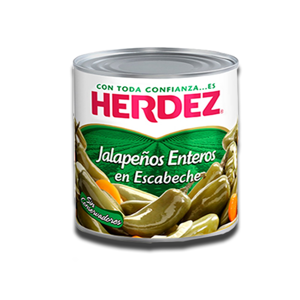 Herdez Jalapeños Enteros en Escabeche 350g Herdez Jalapeños Enteros en Escabeche 350g