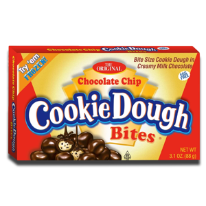Cookie Dough Chocolate Chip Bites Theatre Box 88g Cookie Dough Chocolate Chip Bites Theatre Box 88g