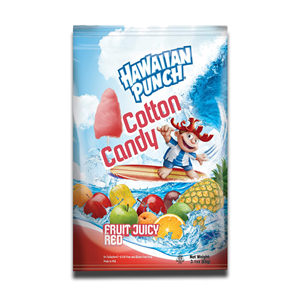 Hawaiian Punch Cotton Candy Fruit Juicy Red 88g
