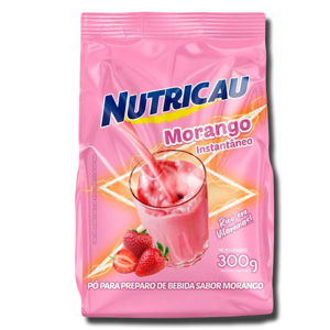 Nutril Cau Irado Sabor Morango 300g Nutril Cau Irado Sabor Morango 300g
