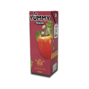 Yummy Fresh Sumo Sabor Caju 200ml Yummy Fresh Sumo Sabor Caju 200ml