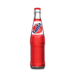 Fanta Strawberry Mexico Old Bottle 355ml Fanta Strawberry Mexico Old Bottle 355ml
