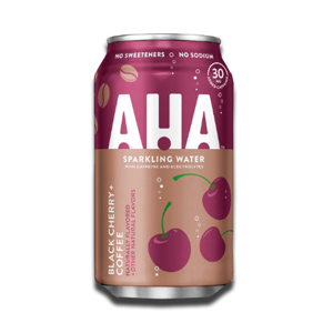 Aha Sparkling Water Black Cherry & Coffee 355ml Aha Sparkling Water Black Cherry & Coffee 355ml