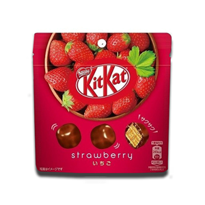 Nestlé Kit Kat Japanese KitKat Big Little Cubes Strawberry Flavour 45g