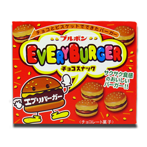 Bourbon Japanese Every Burger Chocolate Biscuits 66g