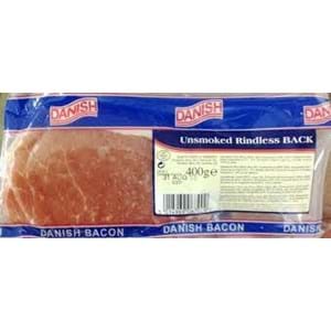 Unsmoked Back Bacon 400g