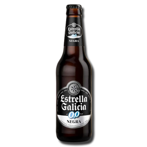 Estrella Galicia Cerveza Negra 0,0% 25Cl Estrella Galicia Cerveza Negra 0,0% 25Cl