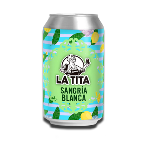 La Tita Sangria Blanca Can 330ml