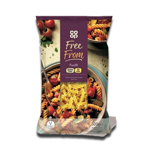 Coop Free From Fusilli 500g