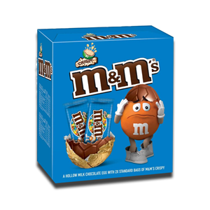 M&M's Crispy Chocolate Large Easter Egg 186g