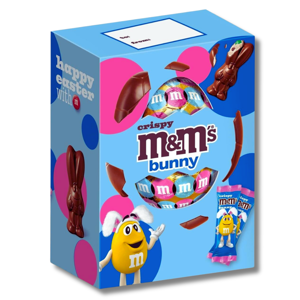 M&M's Crispy Chocolate Large Easter Egg 222g M&M's Crispy Chocolate Large Easter Egg 222g