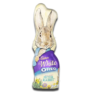 Cadbury White Oreo Peter Rabbit Hollow Bunny 100g Cadbury White Oreo Peter Rabbit Hollow Bunny 100g