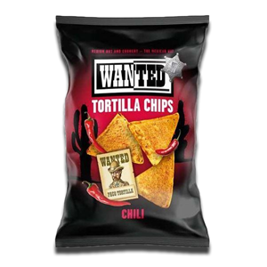 Wanted Tortilla Chips with Chilli 150g