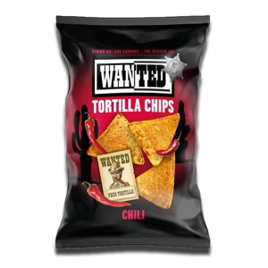Wanted Tortilla Chips with Chilli 150g Wanted Tortilla Chips with Chilli 150g